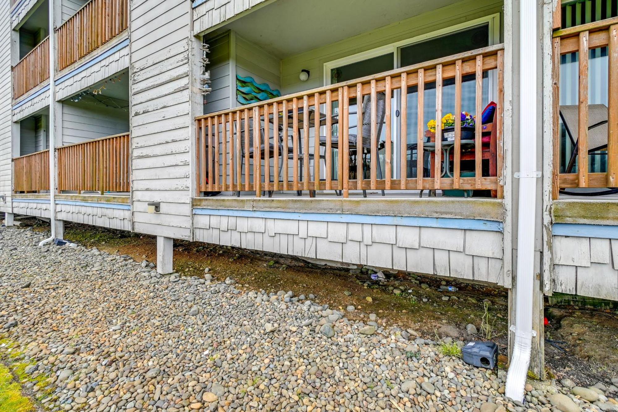 Ocean Shores Condo With Balcony Less Than 1 Mi To Beach! Dış mekan fotoğraf